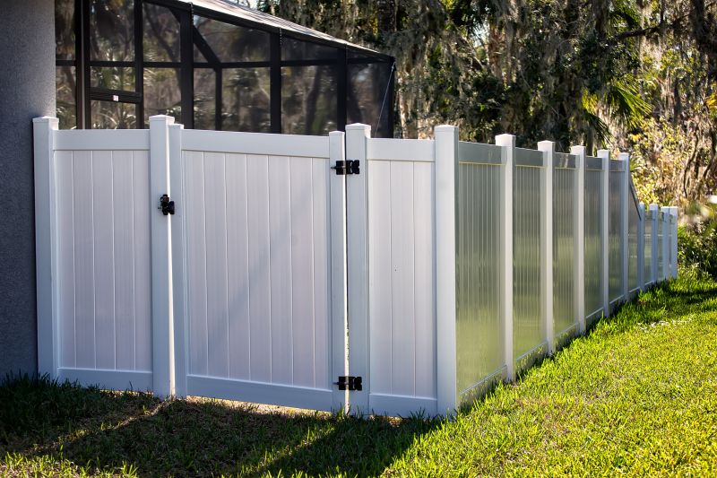 Vinyl Fence Installation detail
